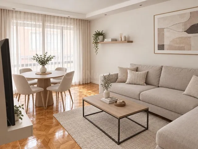 Gran piso de 4 habitaciones y 2 baños con galería y trastero - foto 4