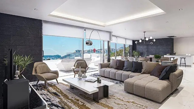 VILLA DE LUJO DE OBRA NUEVA EN BENNISA - foto 3