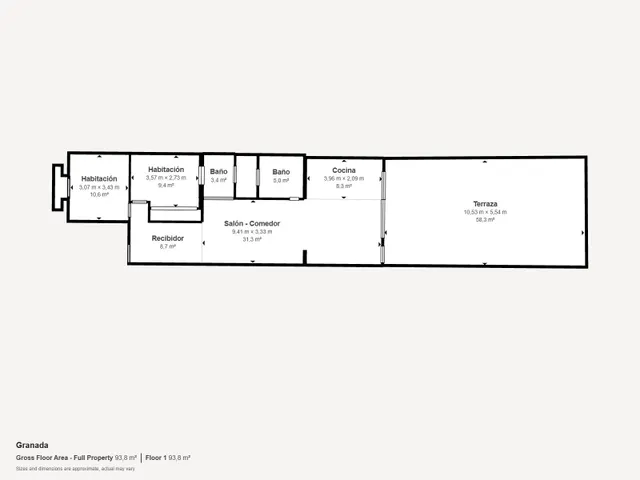 Piso 2 habitaciones 93m² en venta - El Poblenou — 6