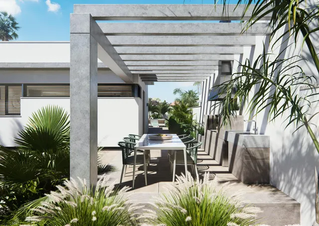 Villa de una planta con 3 dormitorios y piscina privada en San Javier — 15