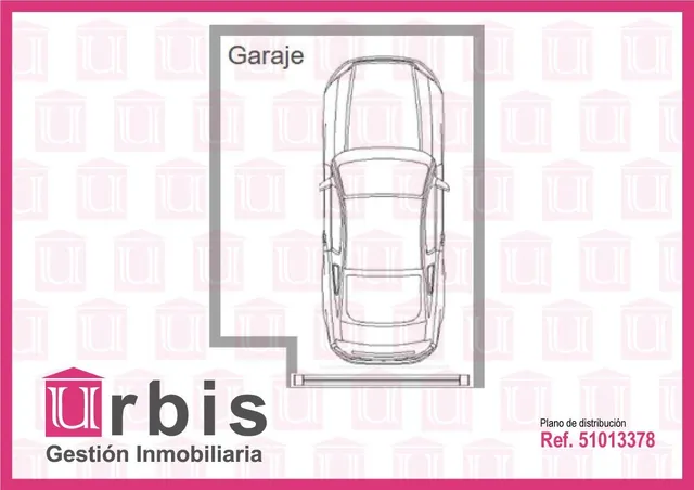Urbis te ofrece una plaza de garaje cerrada en venta, zona Zarapicos, Pueblo, Salamanca. — 4