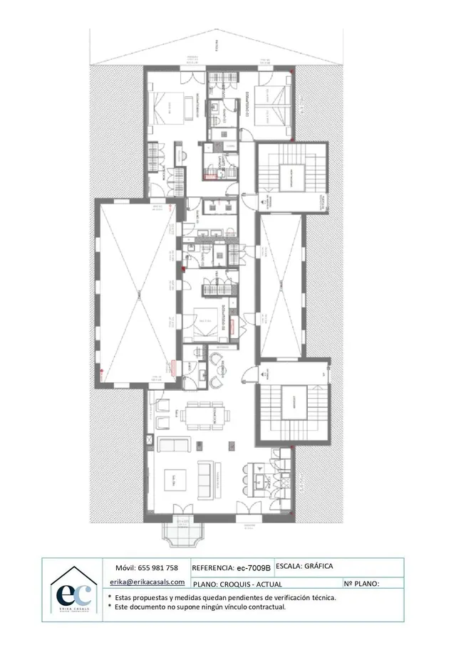 Vivienda exterior con balcón ubicada en el Distrito Salamanca, zona Castellana. — 15