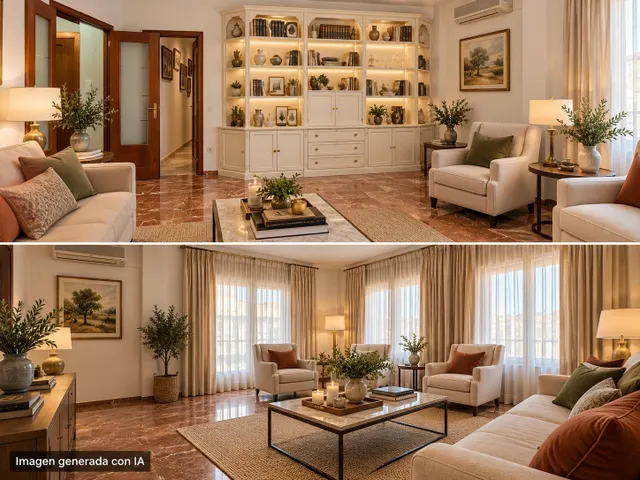 Piso de 3 dormitorios con trastero y patio en santa marina — 4
