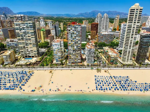 Exclusivo estudio totalmente reformado en primera línea de playa levante – Benidorm — 21