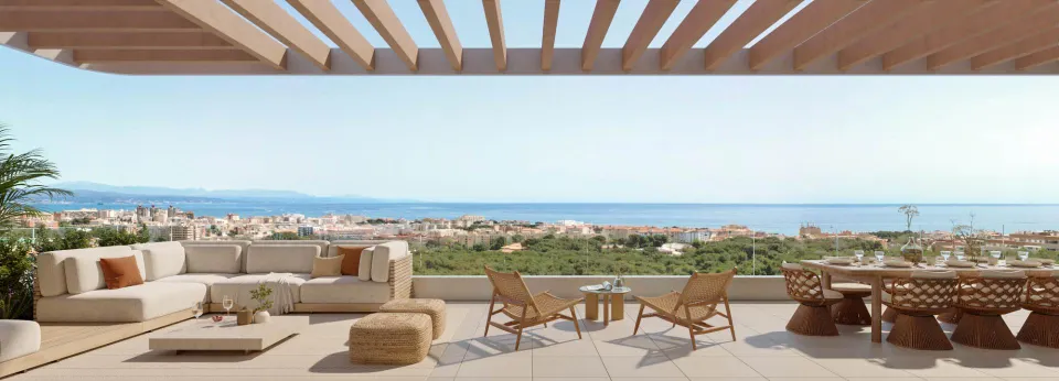 Ático de 2 dormitorios y 2 baños con solarium. El Pinillo, Torremolinos