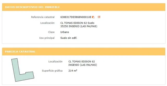 SE VENDEN DOS PARCELAS POR 72.000 € — 8