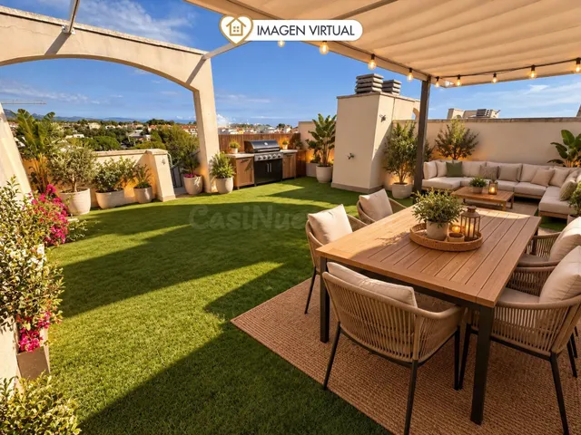 ÁTICO CON DOBLE TERRAZA Y SOLÁRIUM PRIVADO A MENOS DE 300 M 