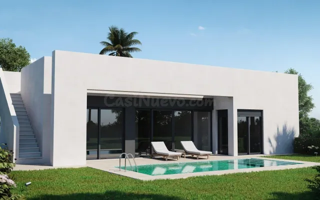 VILLA MEDITERRANEA EN CAMPO DE GOLF