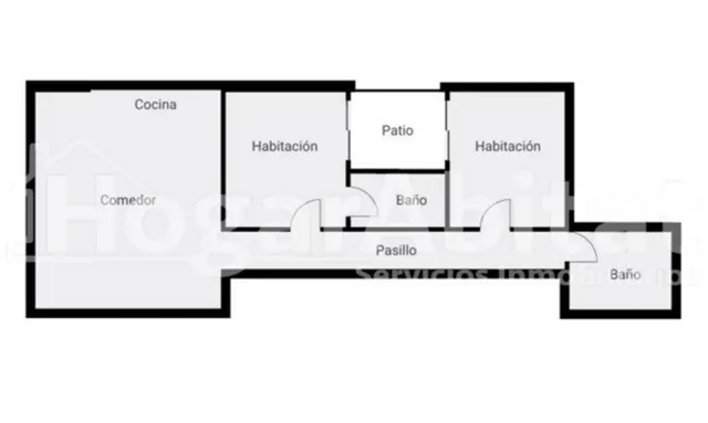 Reformado con patio cerca de la estación de tren — 37