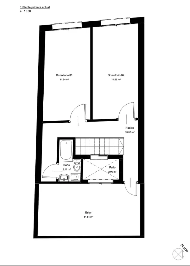 Casa con encanto, cochera y terraza privada en calle Acosta — 32