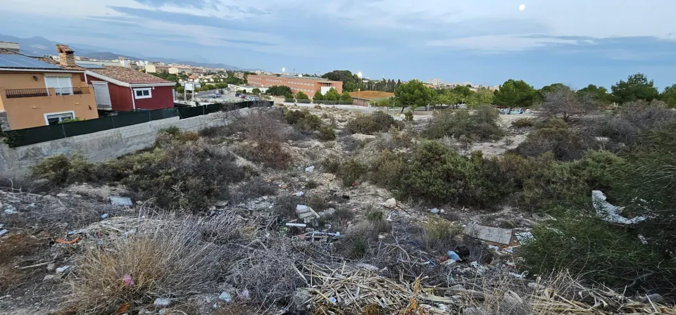 parcela en el calvario mutxamel 936 m2 URBANO