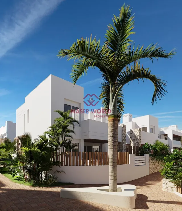 Villas y bungalows de nueva construcción a solo 250 metros de la playa en Mar de Pulpí — 5