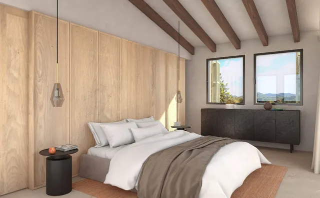 Exclusiva finca de 42.000 m2 en Manacor con espectacular proyecto de villa mallorquina, piscina y casa de invitados — 11