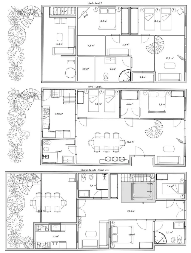 Tríplex 8 habitaciones en venta - Playa de la Malvarrosa — 43