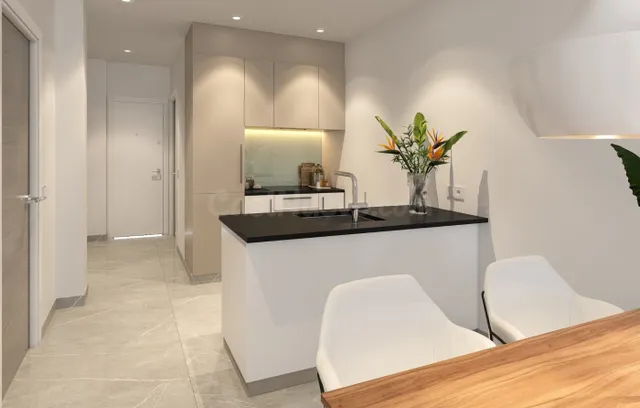 APARTAMENTOS DE CON PISCINA COMUNITARIA Y VISTAS AL MAR EN X - foto 4