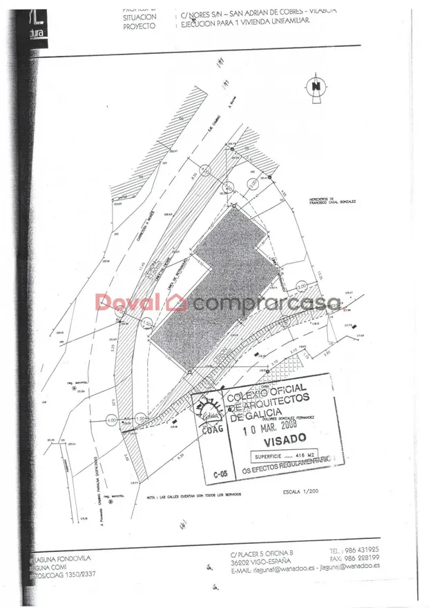 Parcela con proyecto en Vilaboa — 10