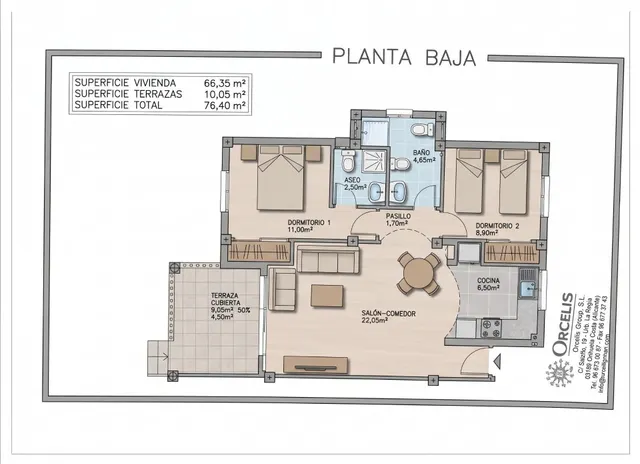 Bungalow en planta baja con amplio jardín privado y aparcamiento en Cabo Roig — 47