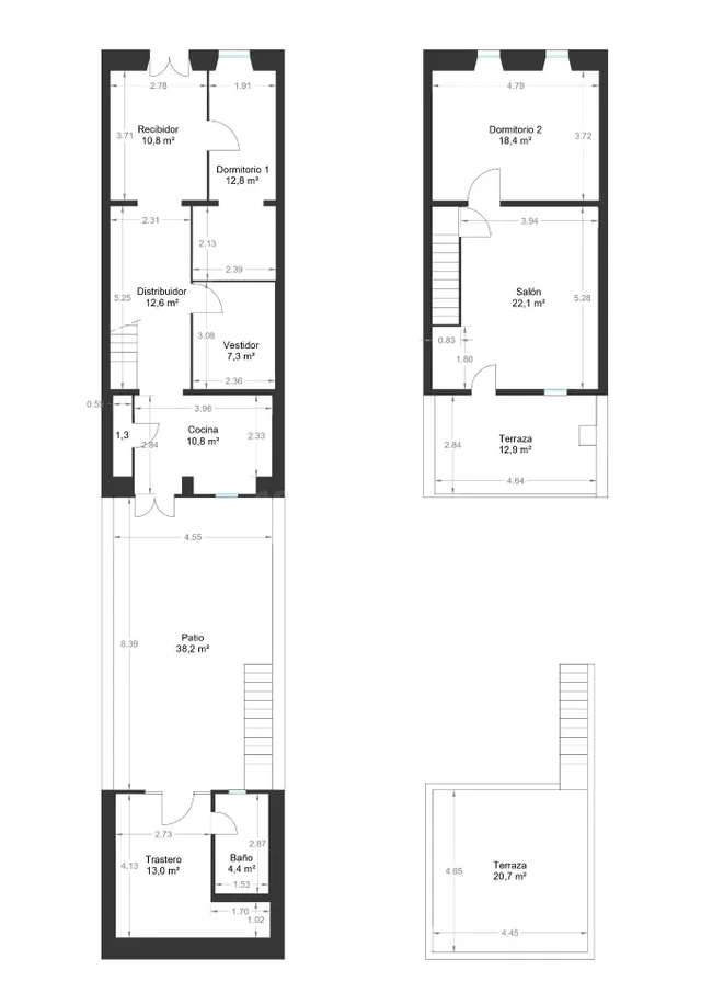 Casa de pueblo en Campos. - foto 2