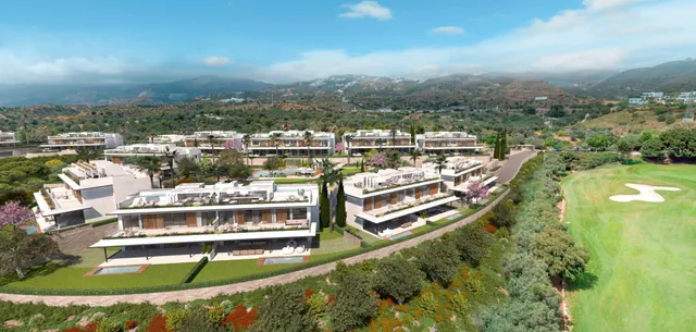 Apartamento planta baja de 3 dormitorios, 3 baños y jardín. Santa Clara Golf, Marbella — 3