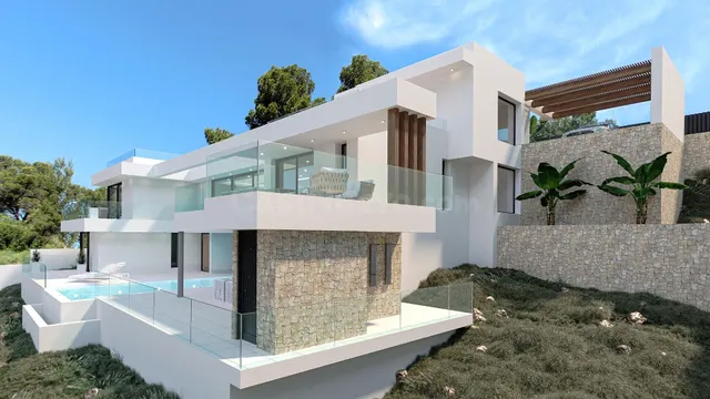 Elegante proyecto de nueva construcción con vistas al mar y  - foto 5