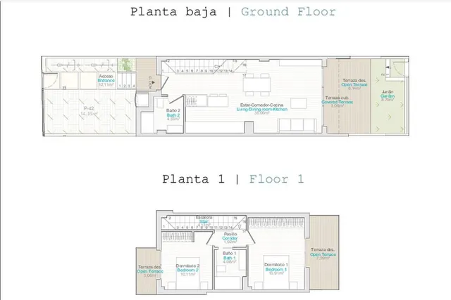 Adosado 2 habitaciones 90m² en venta - Playa setla mirarrosa — 14