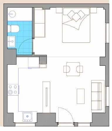 Luminoso estudio esquinero con orientación sur y este ¡¡¡A E - foto 3