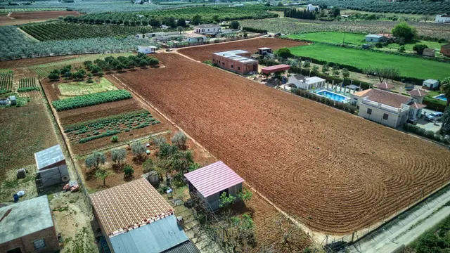 Finca rústica de 8.800 m2 con pozo, luz, construcción y dobl - foto 3