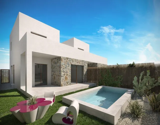 VILLAS DE OBRA NUEVA EN ORIHUELA COSTA