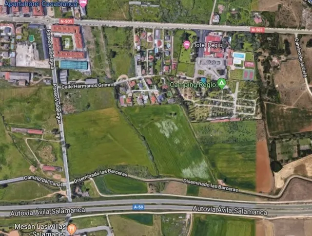 Urbis te ofrece parcela en venta cerca del Camping Regio en Santa Marta de Tormes — 11