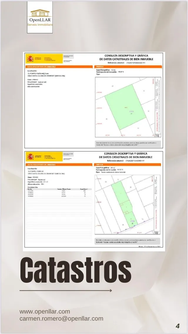 SOLAR Ideal construcción 6 pisos, terrazas, parking y trastero. — 4
