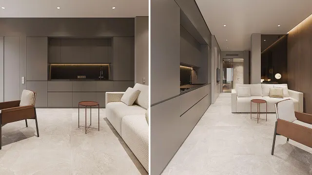 Estudio en obra nueva, 250m de la playa Los Locos — 4