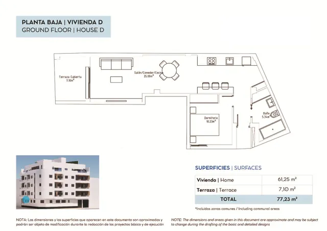 Apartamentos de nueva construcción en el centro de Torrevieja, cerca de Playa del Cura — 22