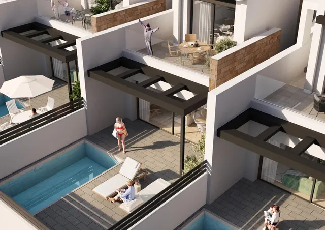 Nuevas viviendas de estilo escandinavo en Aguas Nuevas, Torrevieja — 16