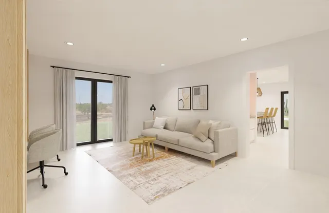 Proyecto de una casa de planta baja lujosa y piscina — 14
