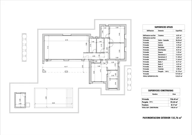 Villas de obra nueva situadas en término de Aspe. — 10