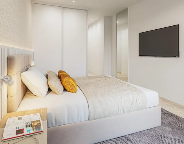 Apartamentos de 2 dormitorios con vistas al mar en un nuevo complejo residencial en Torrevieja. — 12
