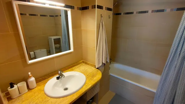Apartamento de 1 dormitorio con terraza y piscina en Urbanización Milenio III en San Juan de los Terreros — 20