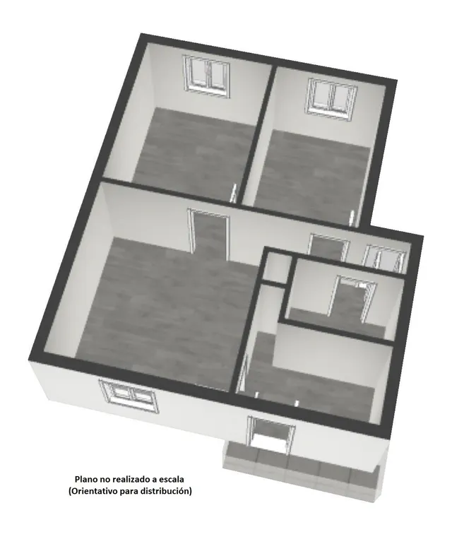 Piso de 2 dorm. reformado para entrar a vivir. — 28