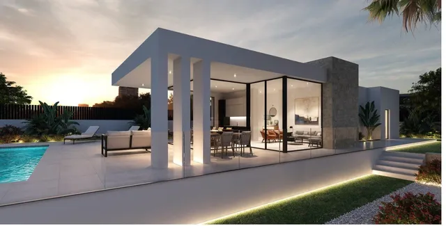 PRECIOSA VILLA DE OBRA NUEVA CON VISTAS AL MAR EN DENIA! — 2