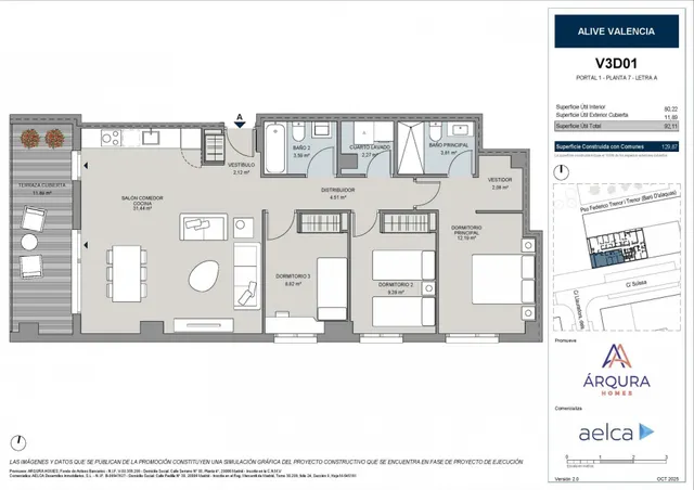 Piso 3 habitaciones 117m² en venta - La Punta — 7