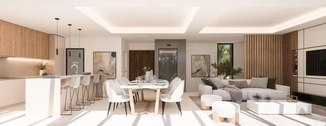 IMPRESIONANTE COLECCIÓN DE 58 CASAS ADOSADAS CONTEMPORÁNEAS EN LA CALA GOLF — 3