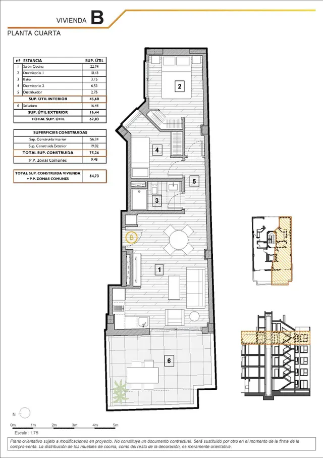 Apartamentos de nueva construcción a 600 metros de la playa en Guardamar del Segura — 18
