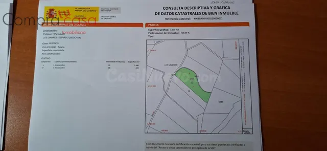 VENTA de PARCELA en ESPIRDO - foto 2
