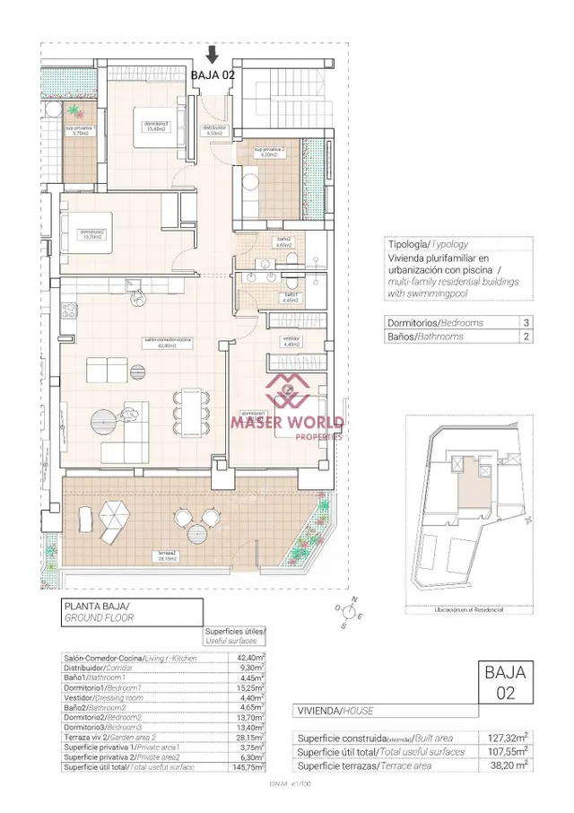 Exclusivos Apartamentos de Obra Nueva con Vistas a los Viñedos en Hondón de las Nieves — 9