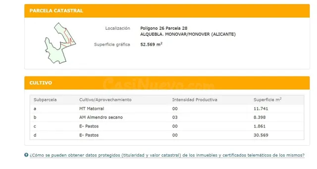 Terreno rural 3 habitaciones 18538m² en venta - Comunidad va