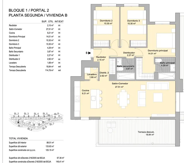 Ático de 2 dormitorios y 2 baños. Estepona — 15