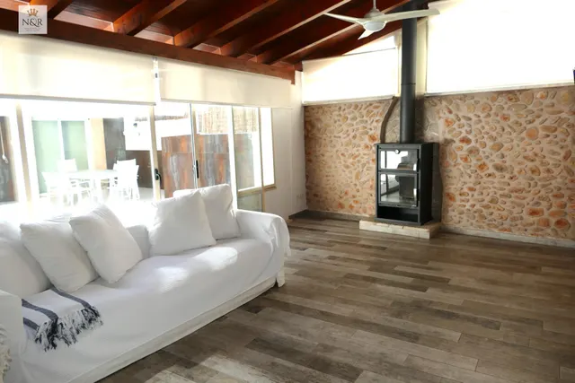Casa unifamiliar amueblada con piscina privada,chimenea y terraza en son amonda Inca — 15