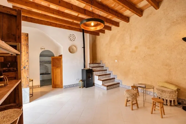 Encantadora casa de pueblo con amplia terraza en el centro de Ses Salines — 4