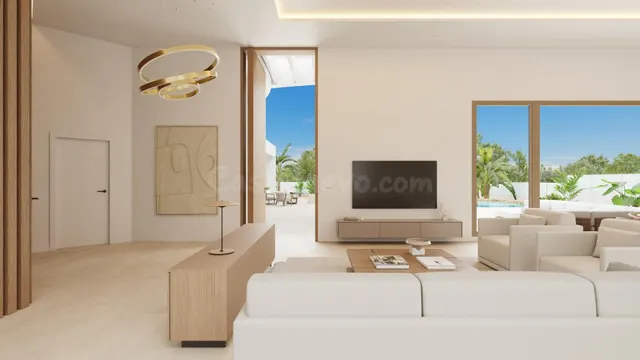 Villa de 4 dormitorios con piscina privada en parcela de 110 - foto 2