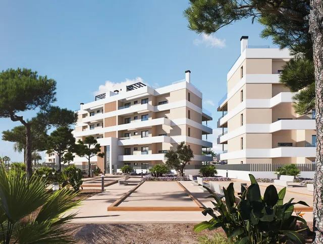 Apartamentos de lujo de nueva construcción en venta en el complejo Santa Rosalia Lake and Life Resort, en Murcia — 19